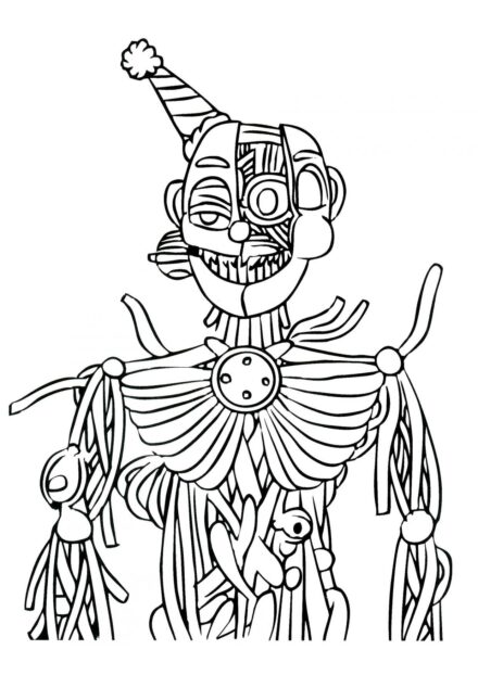 Kolorowanka Ennard