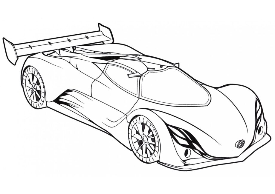 Kolorowanka Mazda Furai Concept