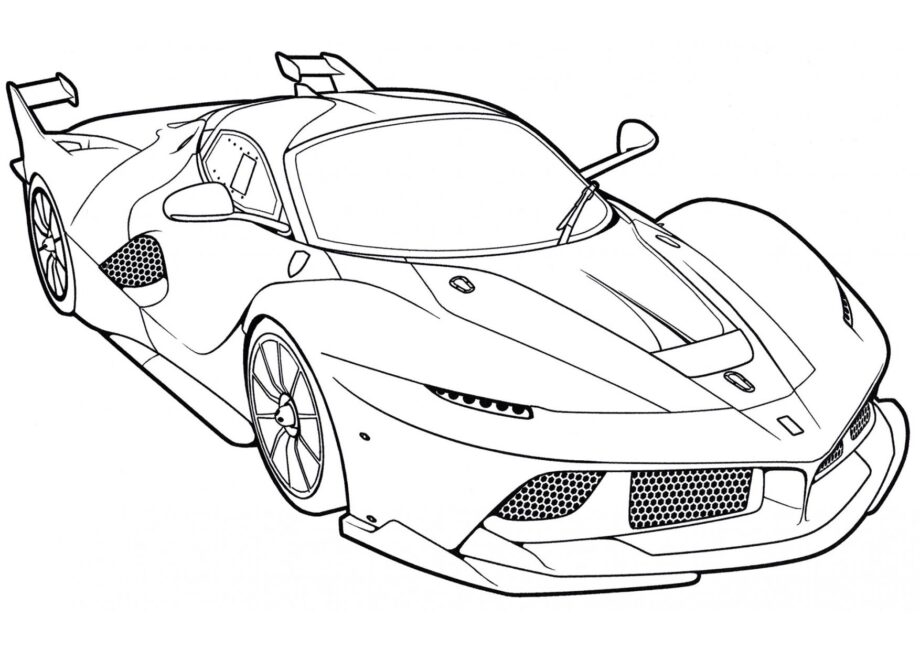 Kolorowanka Ferrari FXX K